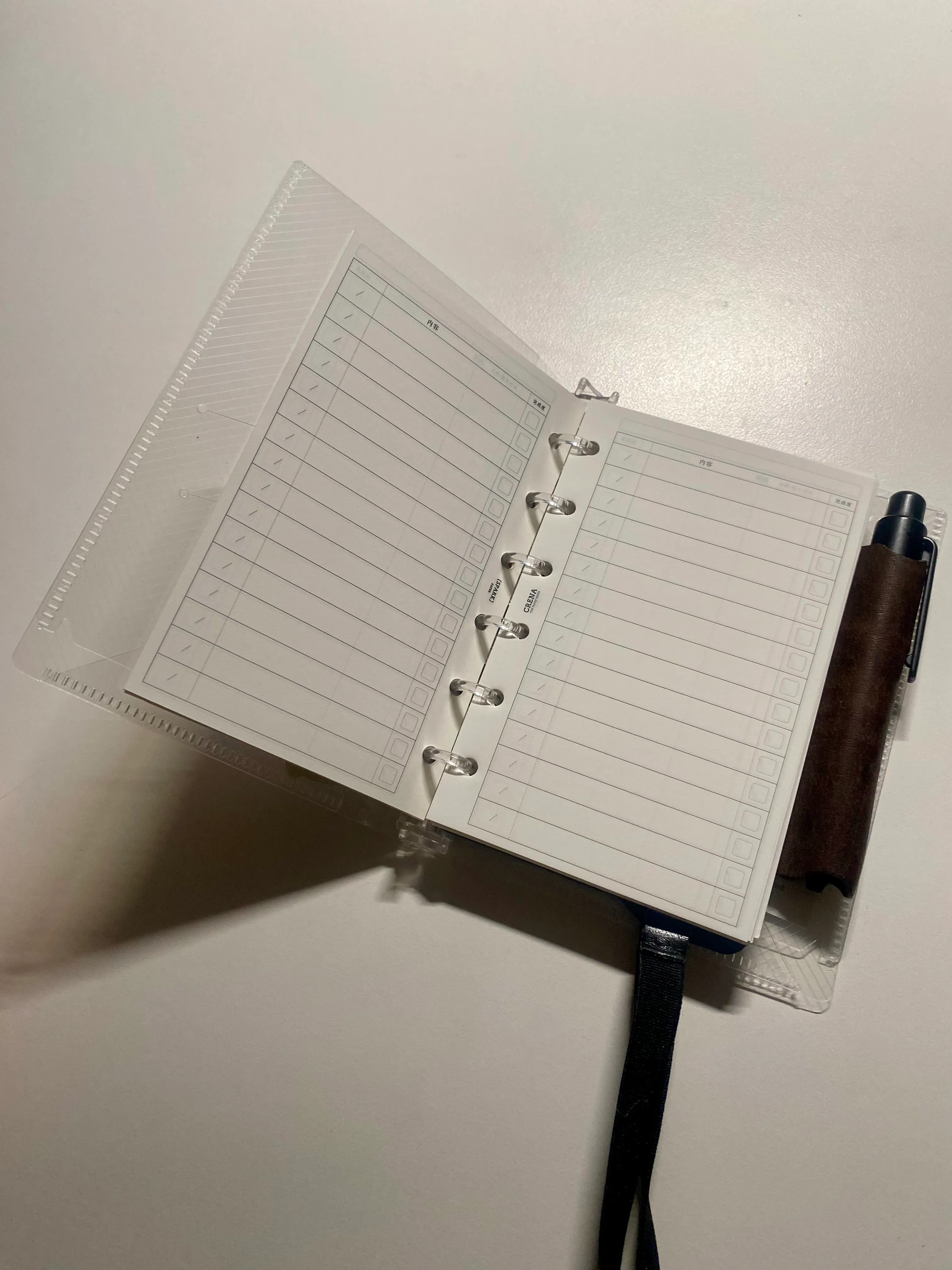 crena事项清单内页